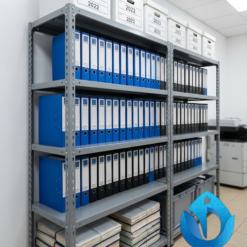 Kệ sắt v lỗ 5 tầng: dài 1000 x rộng 400 x cao 2000 5 kệ sắt V lỗ 5 tầng 2