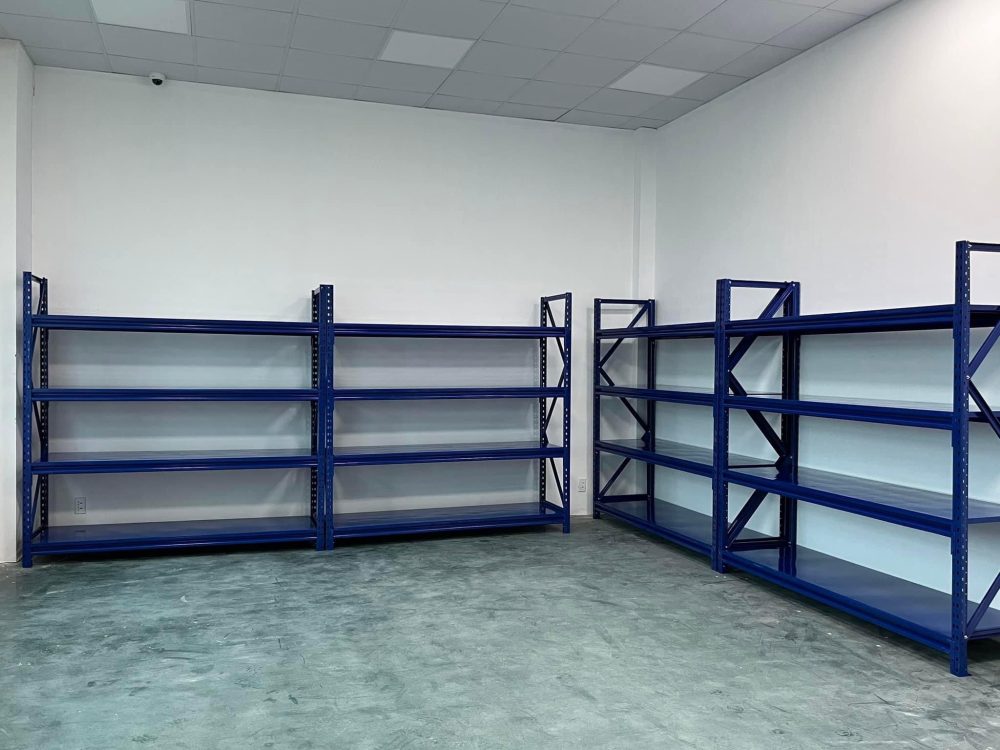 Kệ trung tải 4 tầng: dài 2000 x rộng 500 x cao 2000mm 2 ke-trung-tai-4-tang